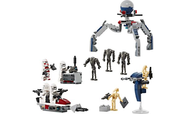 75372 | LEGO® Star Wars™ Clone Trooper™ & Battle Droid™ Battle Pack For Cheap