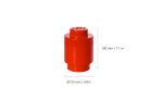 01730 | LEGO® 1-Stud Round Storage Brick - Red on Sale