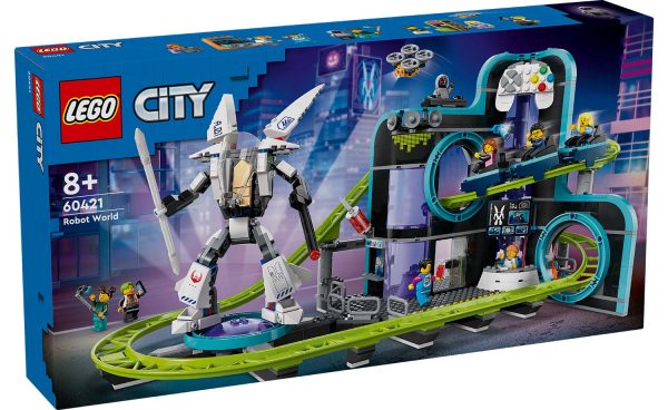 60421 | LEGO® CITY Robot World Roller-Coaster Park Hot on Sale