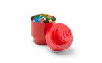 01730 | LEGO® 1-Stud Round Storage Brick - Red on Sale