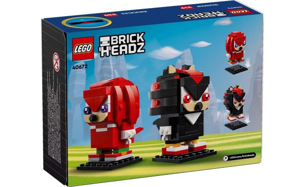 40672 | LEGO® BrickHeadz™ Sonic the Hedgehog™: Knuckles & Shadow on Sale