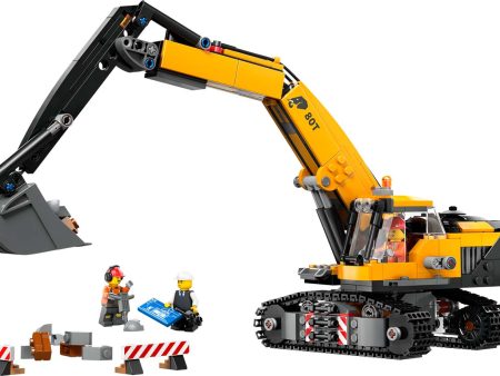 60420 | LEGO® CITY Yellow Construction Excavator Online Sale