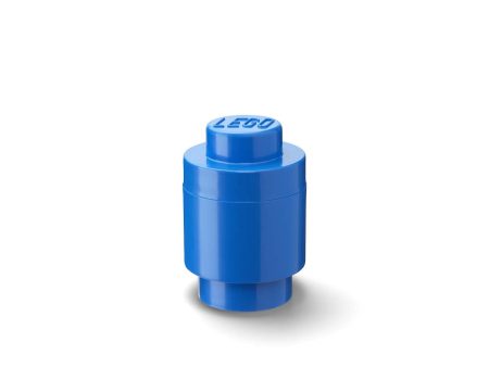 01731 | LEGO® 1-Stud Round Storage Brick - Blue Online now