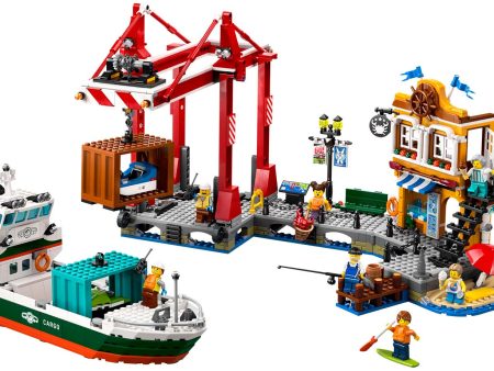 60422 | LEGO® CITY Seaside Harbour with Cargo Ship Hot on Sale