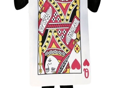 Queen of Hearts Spielkarte Kostüm für Damen Online now