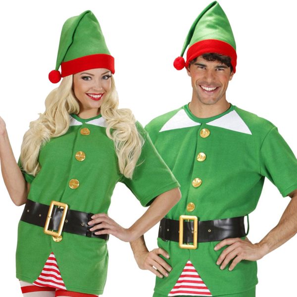 Elf Weihnachtsmann Helfer Kostüm unisex Online Hot Sale