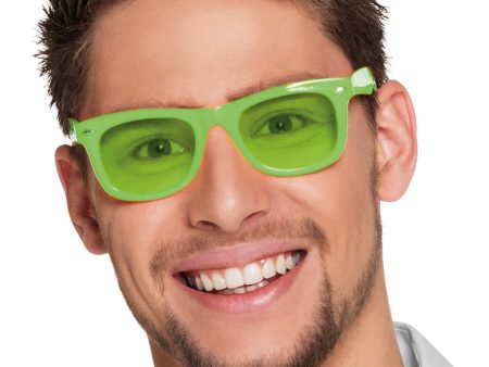 Neon Brille grün on Sale