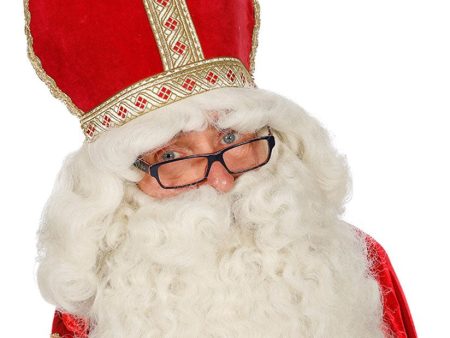 Premium Nikolaus Perücke mit Bart Cheap