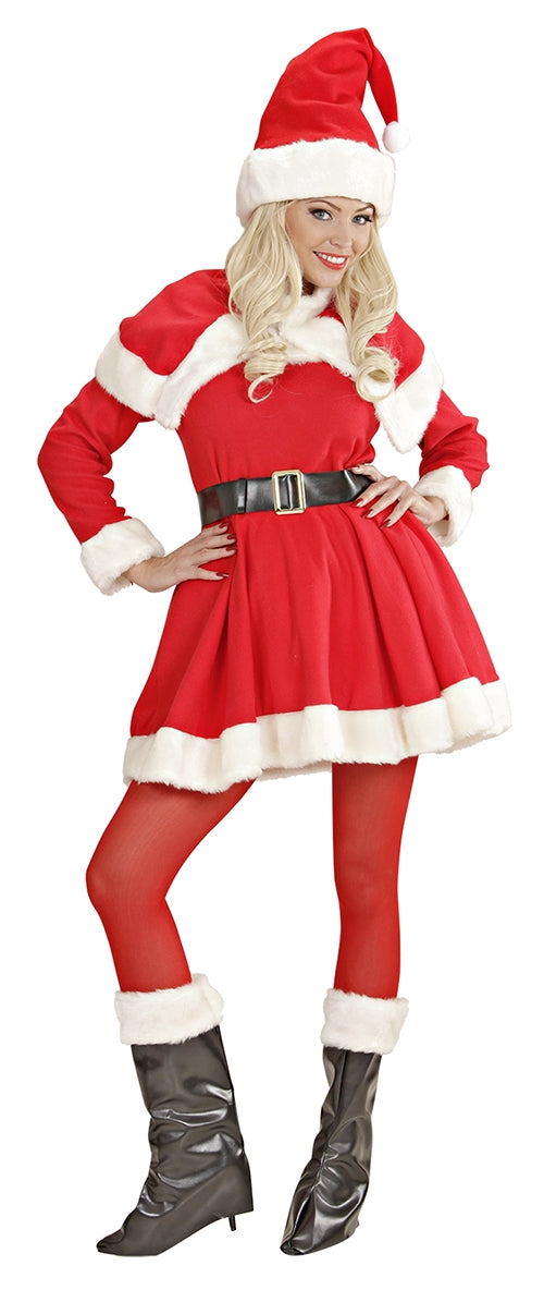 Sexy Lady Santa Weihnachtskostüm Plüsch on Sale