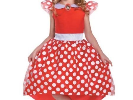 Red Minnie Mouse Mädchenkostüm Online Hot Sale