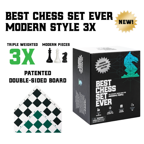 Best Chess Set Ever (Modern Heavyweight Edition) For Cheap