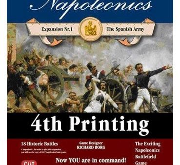 Commands & Colors: Napoleonics Expansion #1 - The Spanish Army (4th Printing) Online Sale