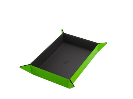 Magnetic Dice Tray: Rectangular - Black   Green Online