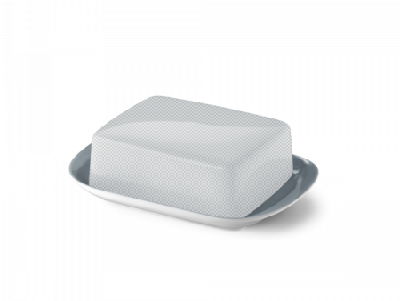 Dibbern Base of butter dish Grey 2091300052 Fashion