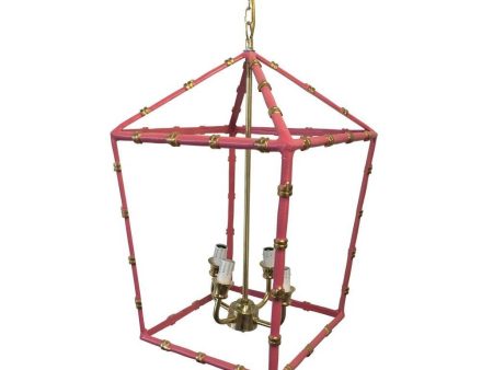 Dana Gibson Bamboo Lantern in Pink DG1235 For Cheap