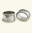 Match Pewter Luisa Oval Napkin Ring Pair a873.0 Sale