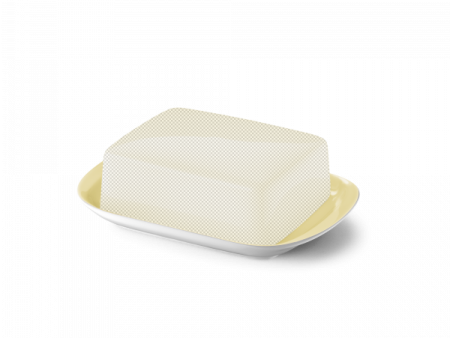 Dibbern Base of butter dish Vanilla 2091300004 Fashion